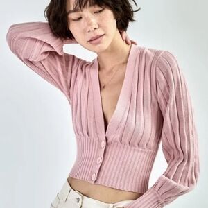 Wilfred Plunge Cardigan - Size Small